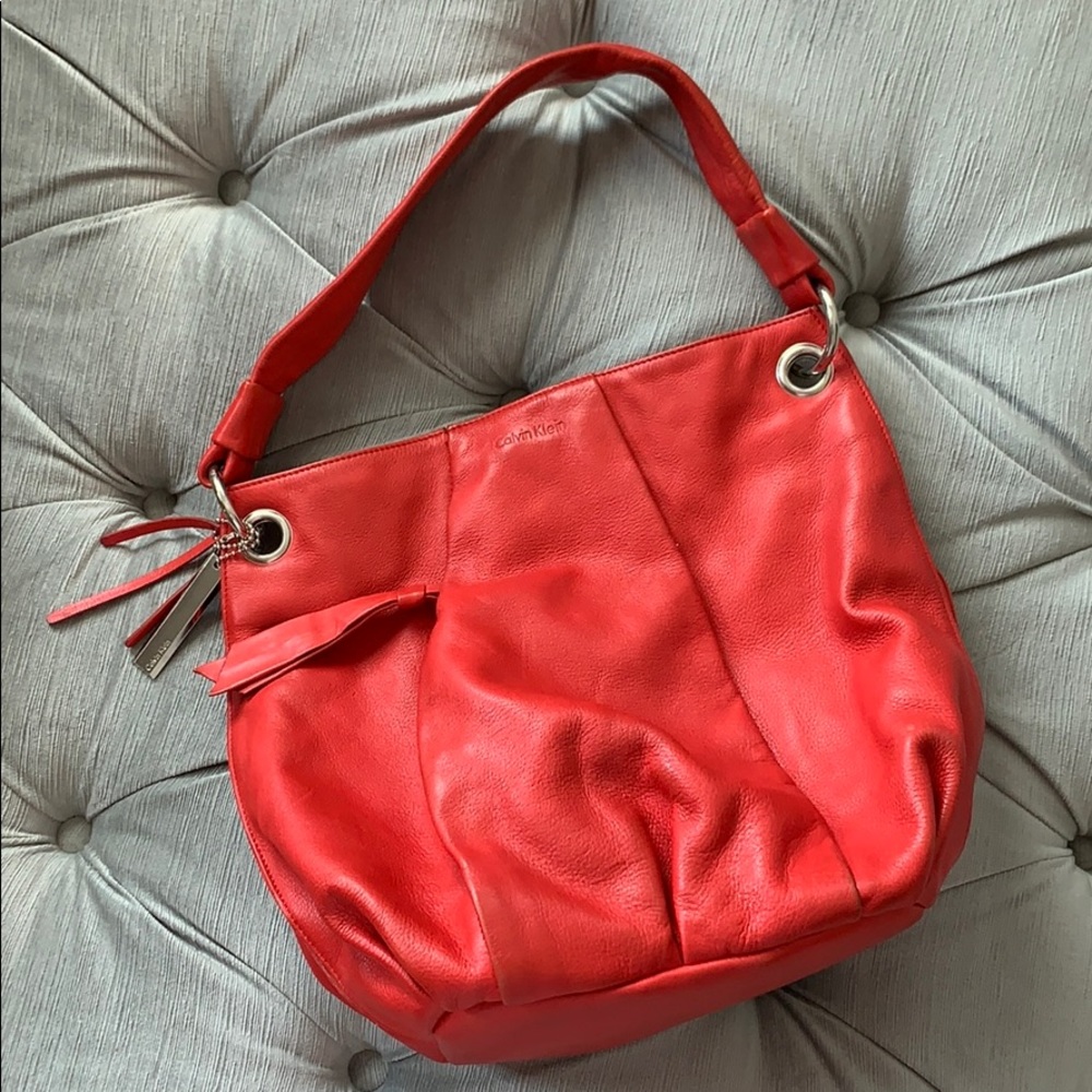 Fire Red Calvin Klein Purse